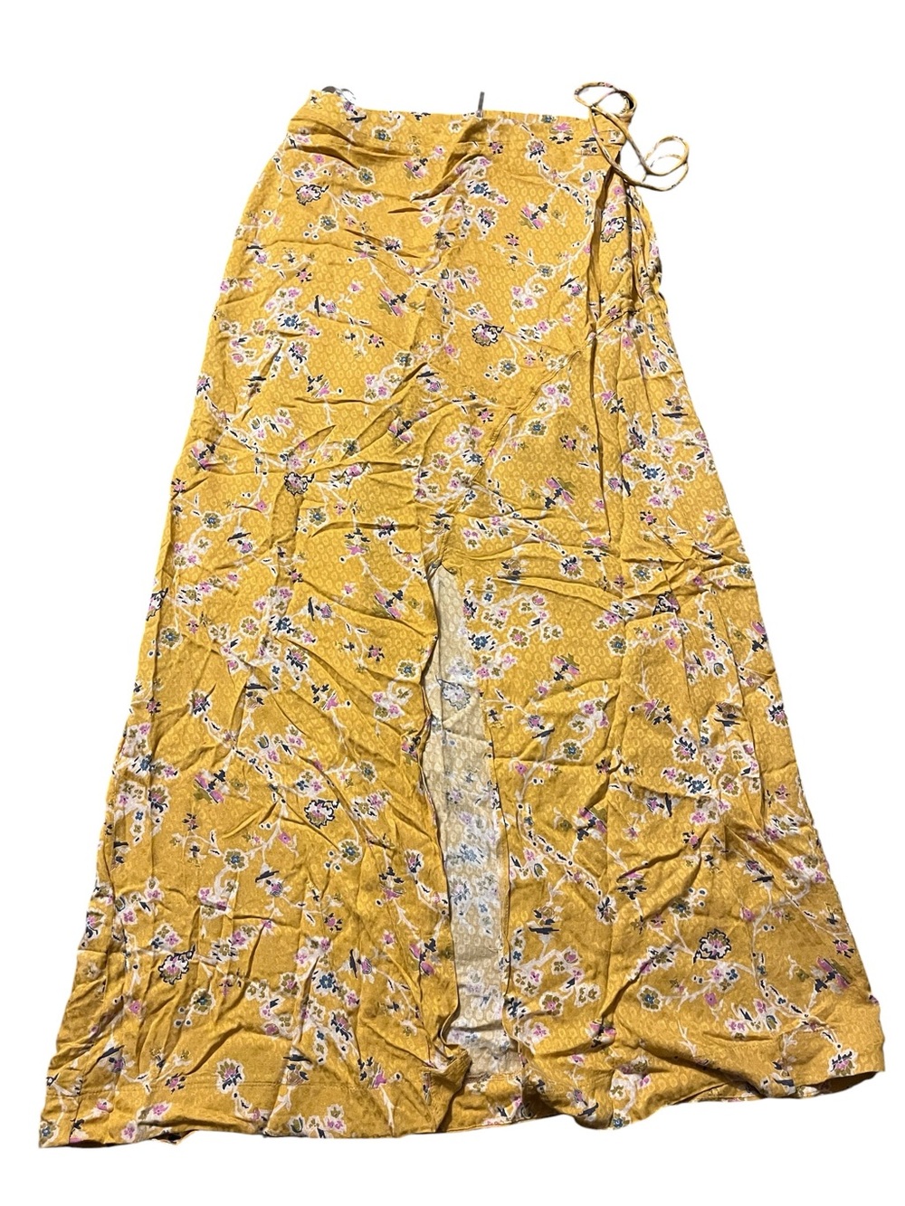 Free People Talia Maxi Skirt Turmeric Size Small